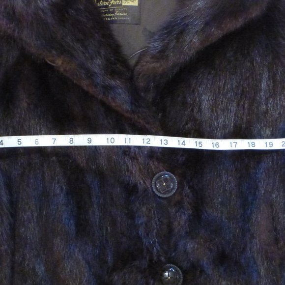 Vintage Muskrat Fur Coat - Picture 8 of 11